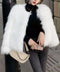 エコファーコート ファージャケット 冬服 レディース もこもこ フェイクファーアウター 高見え 暖かい 中綿入りコート ショート丈羽織り ふわふわ 秋冬韓国 上品 83FYMEI-001