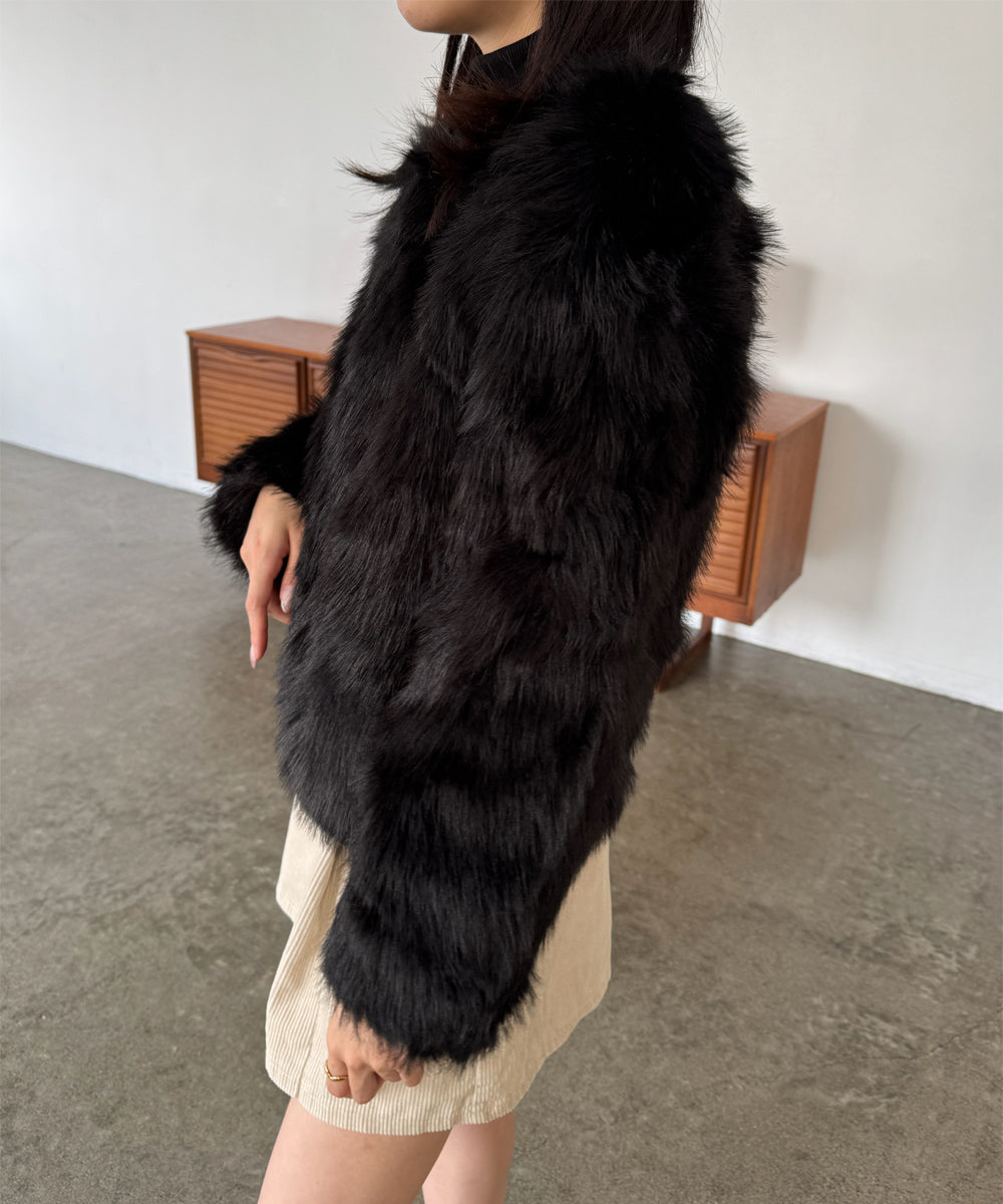 エコファーコート ファージャケット 冬服