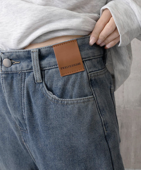 裏起毛デニムパンツ 暖かいジーンズ 厚手 ハイウエストストレートパンツ レディース裏ボアロングパンツ カジュアル 美脚脚長レトロデニム 着やせ あったかパンツ秋冬 83HSHUNI-001