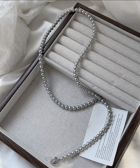 フェイクパールネックレスロングネックレス レディース 2way 二重 重ね付けパールネックレス プチプラ おしゃれジュエリー 女性用 アクセサリー きれいめ首飾り 83KAQILUO-001