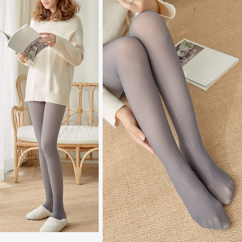 フェイクタイツ 薄型ストッキング風タイツ 韓国 細見え 肌色フェイクストッキング 冷え防止 伝線しにくいトレンカ 締め付けないヌードタイツ お腹引き締め 美脚脚長 83LAIBEI-001