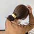 メタルバレッタ 大きめ ヘアクリップ韓国 おしゃれ ヘアアクセサリー 簡単まとめ髪 シンプル ファッション雑貨 ヘアアレンジ 大人可愛い ヘアピン きれいめ髪飾り 83LVHENG-001