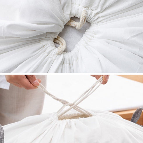 収納ボックス 折り畳み収納ケース 収納袋 布団収納 大容量 クローゼット 押入れ収納袋 防塵布製整理整頓ボックス 小物収納 衣替え 衣類 ぬいぐるみ収納 おしゃれ 83MEIYUE-002