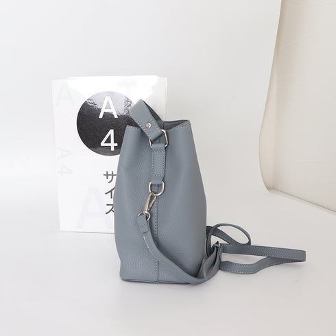 ショルダーバッグ 2wayバケットバッグ レディース 通勤通学 ハンドバッグ カジュアル ポシェット 肩掛けカバン スクエア 大人かわいい 手提げ鞄 韓国風全5色 83PJW-001