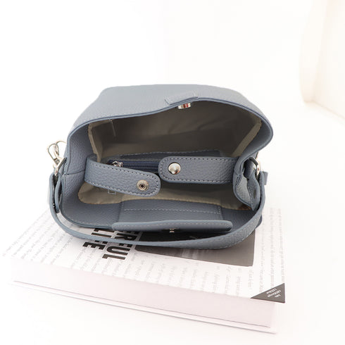 ショルダーバッグ 2wayバケットバッグ レディース 通勤通学 ハンドバッグ カジュアル ポシェット 肩掛けカバン スクエア 大人かわいい 手提げ鞄 韓国風全5色 83PJW-001