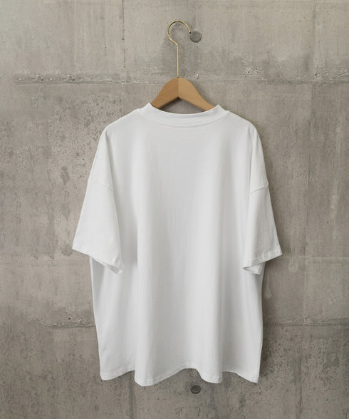 オーバーサイズTシャツ無地半袖レディース ゆったり おしゃれカットソー クルーネック ビッグtシャツ 大人カジュアルトップス 五分袖 体型カバー夏服 韓国風楽ちん 83QIANHUI-001