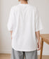 オーバーサイズTシャツ無地半袖レディース ゆったり おしゃれカットソー クルーネック ビッグtシャツ 大人カジュアルトップス 五分袖 体型カバー夏服 韓国風楽ちん 83QIANHUI-001