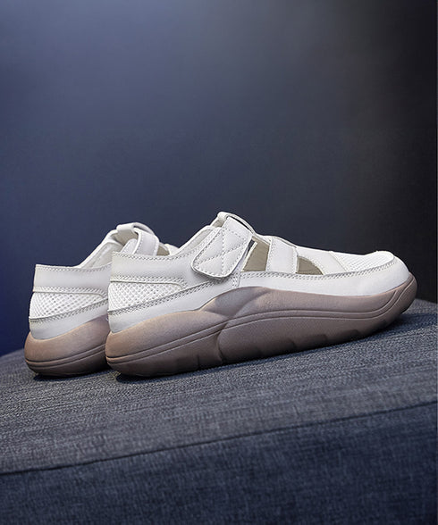 厚底スニーカーサンダル レディース韓国風 蒸れないメッシュスニーカー マジックテープ 美脚シューズ 歩きやすい スポーツサンダル 快適 疲れないスリッポン 通気性 83SURUI-003