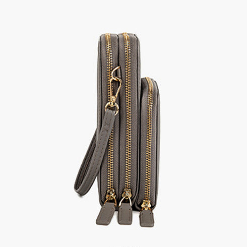 スマホポーチ スマホショルダーバッグ韓国 スマホ入れたまま タッチ操作 スマホポシェット おしゃれ 斜めがけ ショルダーポーチお財布 携帯ミニショルダー かわいい 83TYIN-001