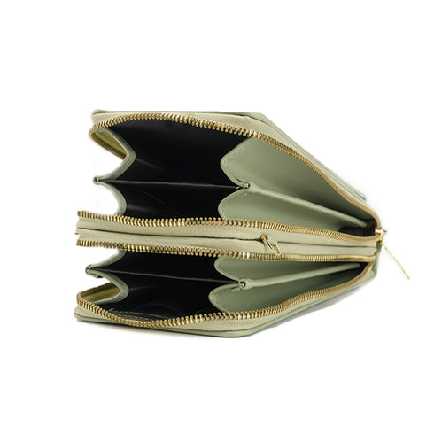 スマホショルダータッチ操作対応レディース スマホポシェット 小さめスマホケース スマホ収納 PUスマホバッグ 斜めがけ 小物入れミニバッグ 肩掛け スマホポーチ黒 83YAMEILI-001