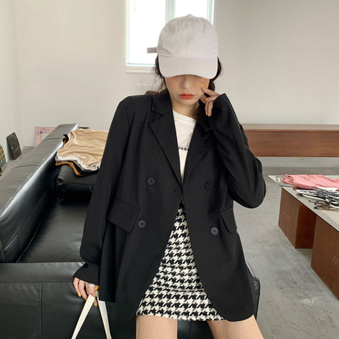 春夏ジャケット レディース 軽アウター黒 薄手テーラードジャケット 夏アウター 涼しい羽織り 日焼け防止 オフィスカジュアルスーツジャケット 通勤 体型カバー長袖 83YATONG-007