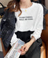 ロゴプリント長袖TシャツレディースロンT シンプル 英字ロゴ オーバーサイズtシャツ ゆったり体型カバーロンT 韓国風 大人カジュアルトップス 着回しベーシックt 83YIKELI-005