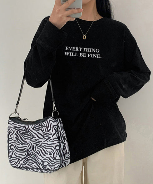 ロゴプリント長袖TシャツレディースロンT シンプル 英字ロゴ オーバーサイズtシャツ ゆったり体型カバーロンT 韓国風 大人カジュアルトップス 着回しベーシックt 83YIKELI-005