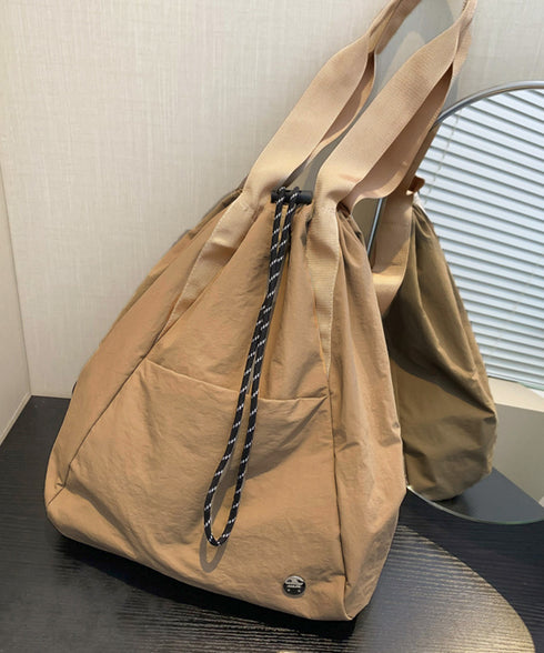 巾着リュックバッグ3WAY軽量ナイロン鞄 大容量 ドローストリングショルダーパック スポーティートートバック 通勤通学 旅行遠足リュックサック カジュアル鞄韓国風 83YOUREN-001