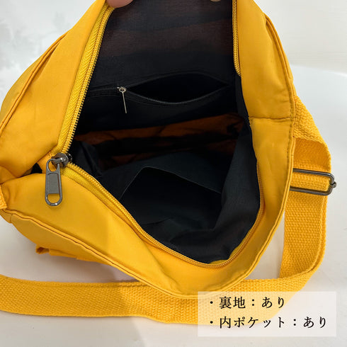 ショルダーバッグ レディース 軽いバッグ レトロ メッセンジャーバッグ カジュアルバッグ 通勤通学カバン 斜めがけ ナイロン鞄 肩掛けかばん 大容量ロゴ入り鞄韓国 84DUYU-004