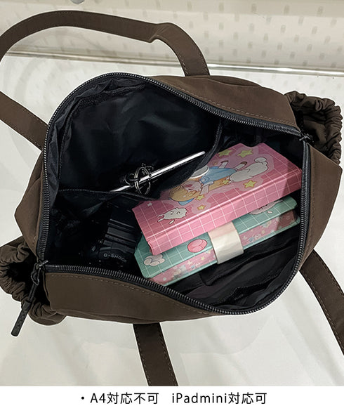 ナイロントートバッグ ミニボストンバッグ 小さめショルダー鞄 レディース 軽量スクエアバッグ マルチポケット大人可愛い肩掛けバッグ きれいめコンパクトバッグ大容量 84HBJP-012