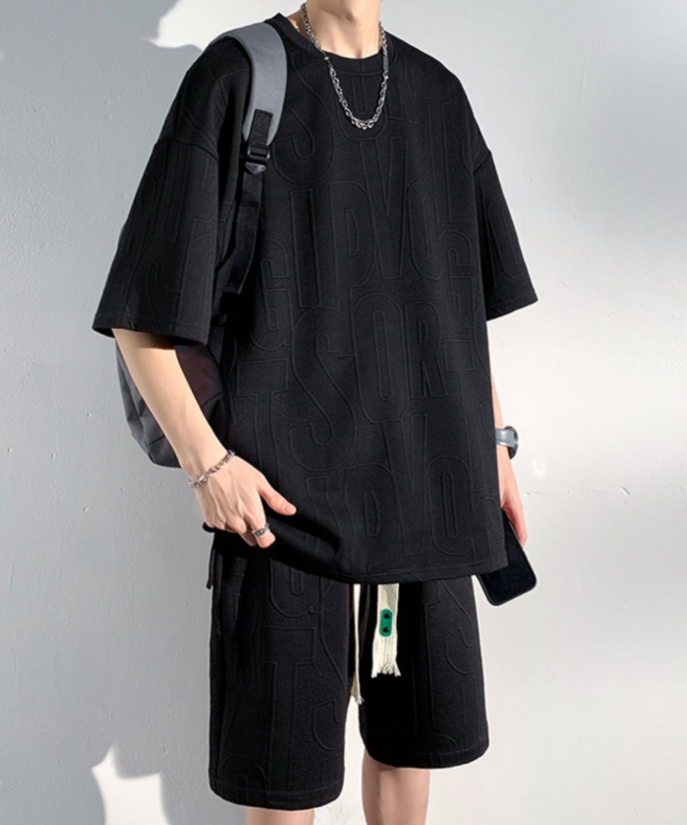 メンズ 半袖tシャツ ハーフパンツセット