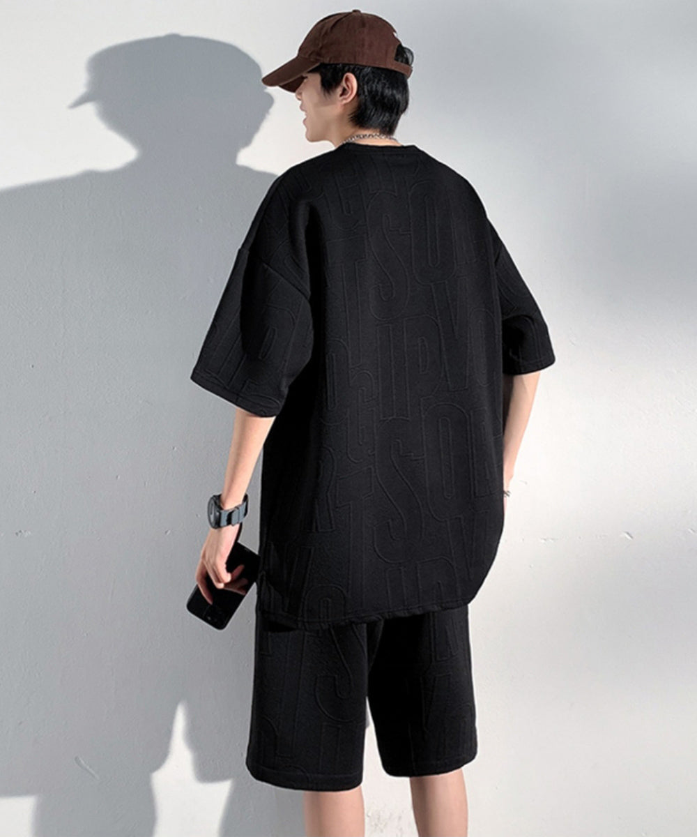 メンズ 半袖tシャツ ハーフパンツセット