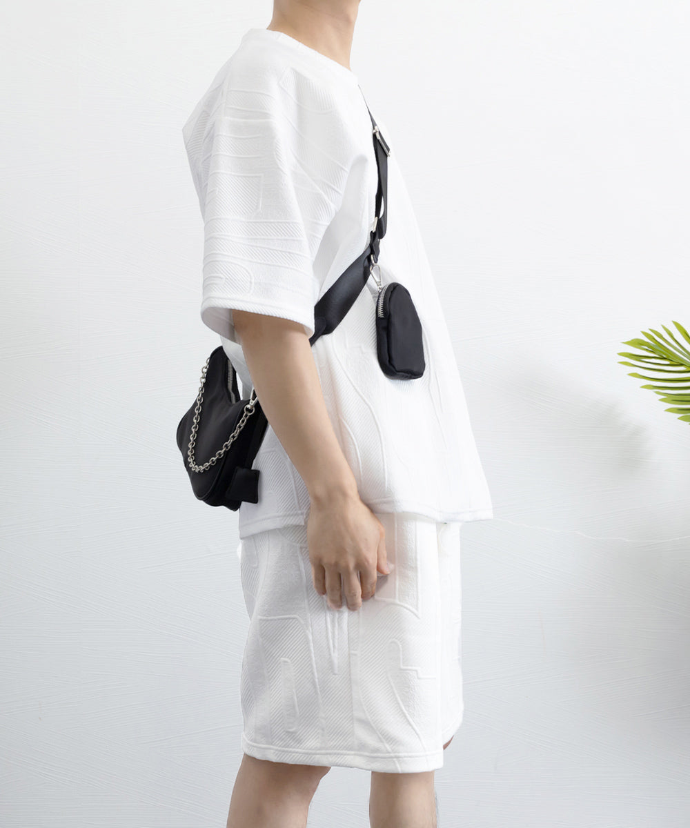 メンズ 半袖tシャツ ハーフパンツセット