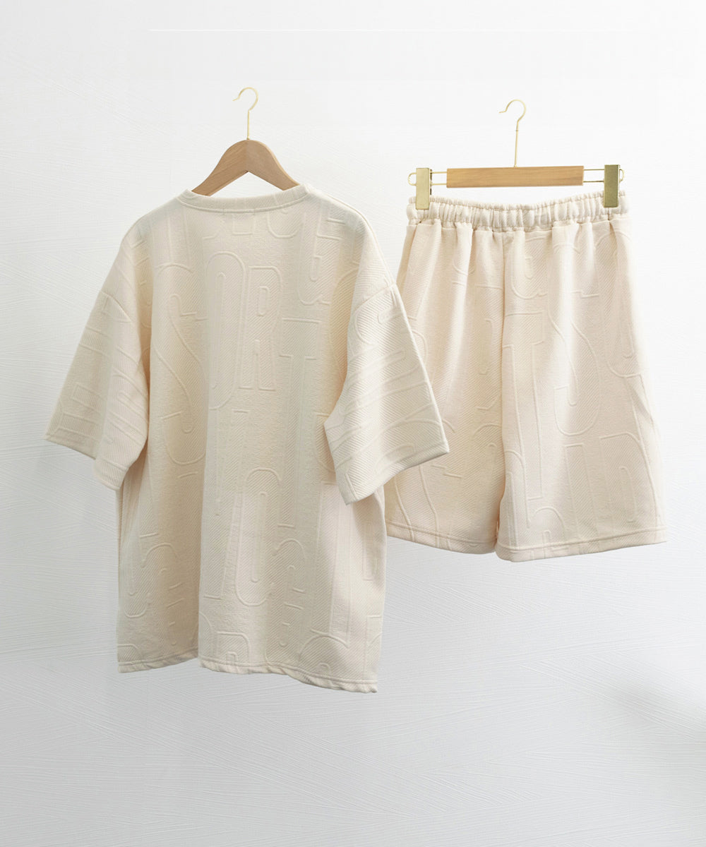 メンズ 半袖tシャツ ハーフパンツセット
