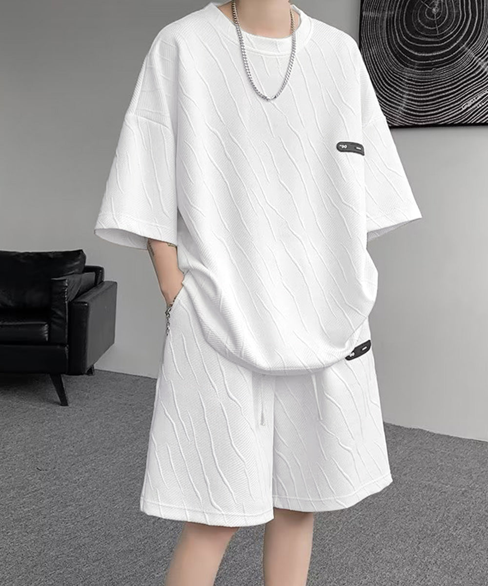 メンズ 半袖tシャツ ハーフパンツセット