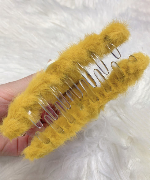 ヘアクリップ 韓国 ファーバンスクリップ 大人可愛い ふわふわ ヘアアクセサリー お洒落 髪留め ハーフアップ まとめ髪 便利グッズ ハート髪飾り 秋冬 きれいめ 84JLIAO-001