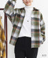 シャツ ブラウス チェック柄シャツ 長袖 レディース おしゃれ ゆったりカラーチェックシャツ カジュアルトップス レトロ韓国ファッション 10代20代30代40代 84KAILI-001