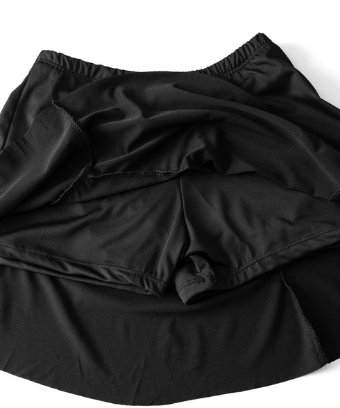 水着 オフショルダーチェック柄水着韓国風 ギンガムチェック セパレート水着 レディース 露出控えめ ハイウエスト パンツ付きミニスカート 2点セット水着大人可愛い 84MOSH-001