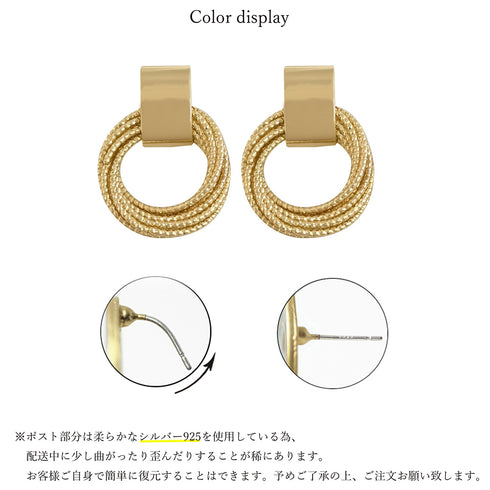 ピアス レディース 結婚式 アクセサリー おしゃれ ジュエリー ゴールド 上品 耳飾り 人気プレゼント 大人可愛い プチプラ お呼ばれ きれいめ フープピアス韓流 84QIYOU-001