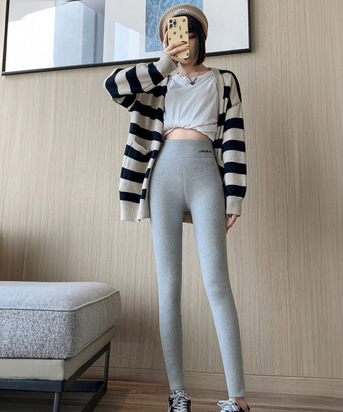 裏起毛レギンス レディースあったかパンツ ハイウエスト ストレッチパンツ フィット感 ボアパンツ 美脚脚長リブレギンス 大人 ロングインナーパンツ 暖かいスパッツ 84RGY-001