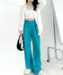 ウエストフックデニムパンツワイドジーンズ ハイウエス ゆったりロングデニムレディース 体型カバーデニムストレートパンツ 美脚脚長ジーンズ ヴィンテージデニム韓国風 84TIANHEYT-044