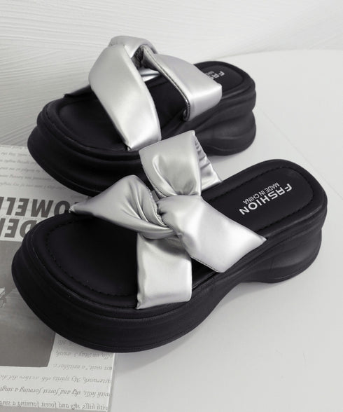 厚底サンダル クロスベルトサンダル韓国風 レディース シルバーサンダル サマーサンダル 履きやすい コンフォートサンダル 歩きやすい靴 韓国風 ミュールサンダル夏 84TONGT-005