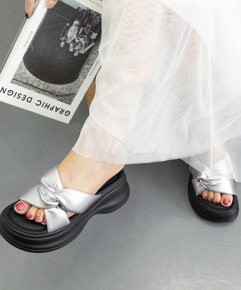 厚底サンダル クロスベルトサンダル韓国風 レディース シルバーサンダル サマーサンダル 履きやすい コンフォートサンダル 歩きやすい靴 韓国風 ミュールサンダル夏 84TONGT-005