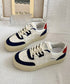 厚底スニーカー レースアップローカット靴 レディース カジュアル フラットシューズ 韓国風 通勤通学シューズ おしゃれ 配色スニーカー 歩きやすい 美脚脚長 くつ 84TONGT-008