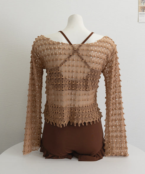 水着 ビキニ3点セット 体型カバー水着 レディース 大人可愛いタンキニ ハイウエストショートパンツ レースラッシュガード セパレート水着 露出控えめ 盛れる水着 84WZX-002