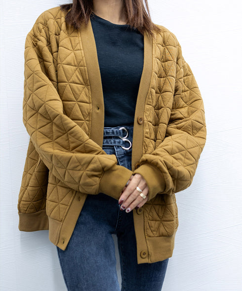 ジャケット 春秋 キルティング ブルゾン 韓国長袖カーディガン レディース ライトアウター 中綿羽織り 軽いスプリングジャケット 柔らかいジャンパー 軽量 着回し 84YGL-003