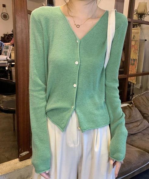 ニットカーディガンVネックニットトップス レディース 通学通勤 カーディガン 無地 サマーニット 前開き きれいめ羽織り 大人可愛い 夏服 冷房 紫外線対策 上着 85YN-900595