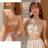 花柄レース ブラジャー レディース 花柄レース ブラジャー レディース ノンワイヤー セクシー ランジェリー 2点セット インナー 大人可愛い 85YN-900154