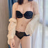 花柄レース ブラジャー レディース 花柄レース ブラジャー レディース ノンワイヤー セクシー ランジェリー 2点セット インナー 大人可愛い 85YN-900154