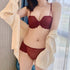 花柄レース ブラジャー レディース 花柄レース ブラジャー レディース ノンワイヤー セクシー ランジェリー 2点セット インナー 大人可愛い 85YN-900154
