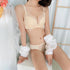 ブラジャー ランジェリー 下着セット ブラジャーショーツセット ノンワイヤー 女性 2点セット レディース ブラセット 谷間 盛れる 85YN-900286