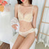 ブラジャー ランジェリー 下着セット ブラジャーショーツセット ノンワイヤー 女性 2点セット レディース ブラセット 谷間 盛れる 85YN-900286