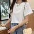ニット tシャツ カジュアルトップス ラウンドネック ゆったり カットソー 韓国ファッション 薄手 ニット シンプル 着やせ トップス 部屋着 プルオーバー 85YN-900357