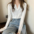 ニットトップス 薄手 長袖 重ね着 レディース 着やせ リブニットtシャツ プルオーバー デイリーニット ストレッチ 春秋 トップス カジュアル おしゃれ 85YN-900386