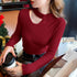 ニットトップス デコルテカットリブニット レディース セクシー ニットプルオーバー 大人秋服 ニットウエア 普段着 長袖ニットセーター カジュアル ニットインナー 85YN-900403