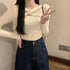 ツイスト リブニットトップス レディース ベーシックニット 肌見せ ニットウェア 大人カジュアル ニットインナー 着やせ ねじりニットソー ストレッチプルオーバー 85YN-900432