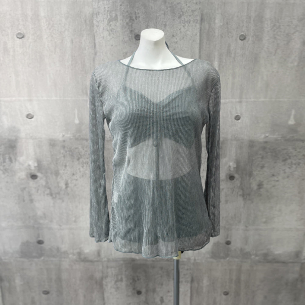 水着セット ラメシースルーラッシュガード