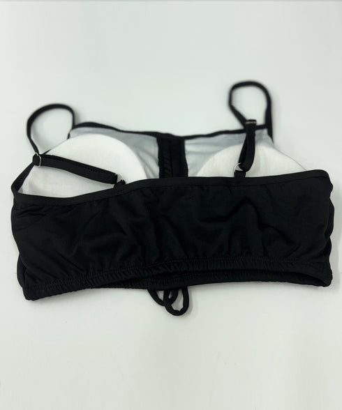 水着3点セット 露出控えめセパレート水着 レースアップビキニ レディース ハイウエストショートパンツ ボーダーラッシュガード 水着セット 日焼け防止 着やせ 85YN-900550