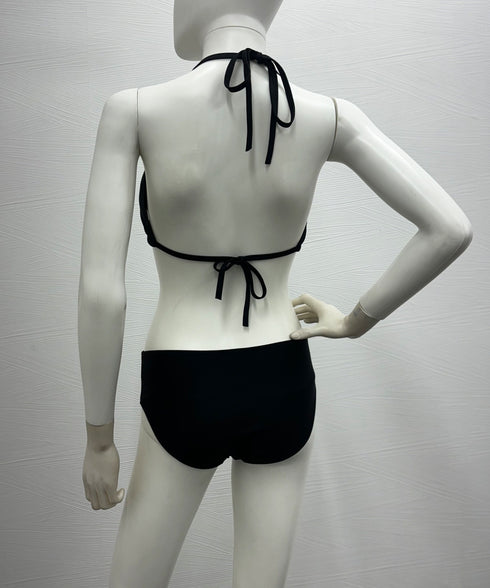 ビキニウェア メッシュパレオボレロセット ホルターネックタンキニ ショートパンツ パレオ付き 無地 ボレロ付き 透け感 セクシー水着4点セット 韓国風 夏海 85YN-900551