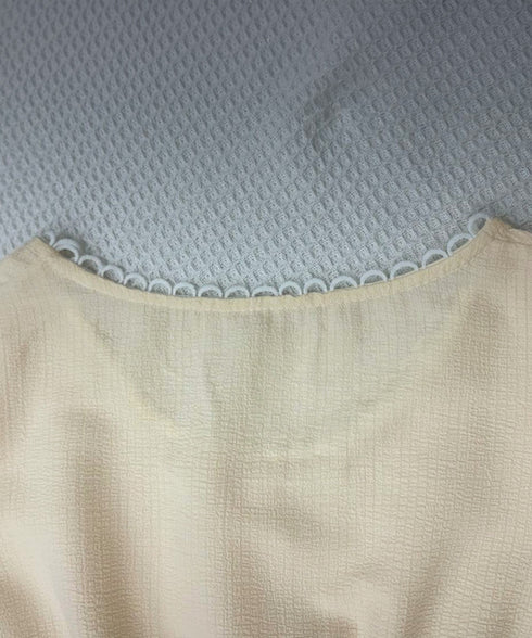 シャツブラウス 薄手トップス 韓国風 レディース 大人可愛い ショート丈シャツ パフスリーブ フェミニン フリルブラウス きれいめ トップス 85YN-900560